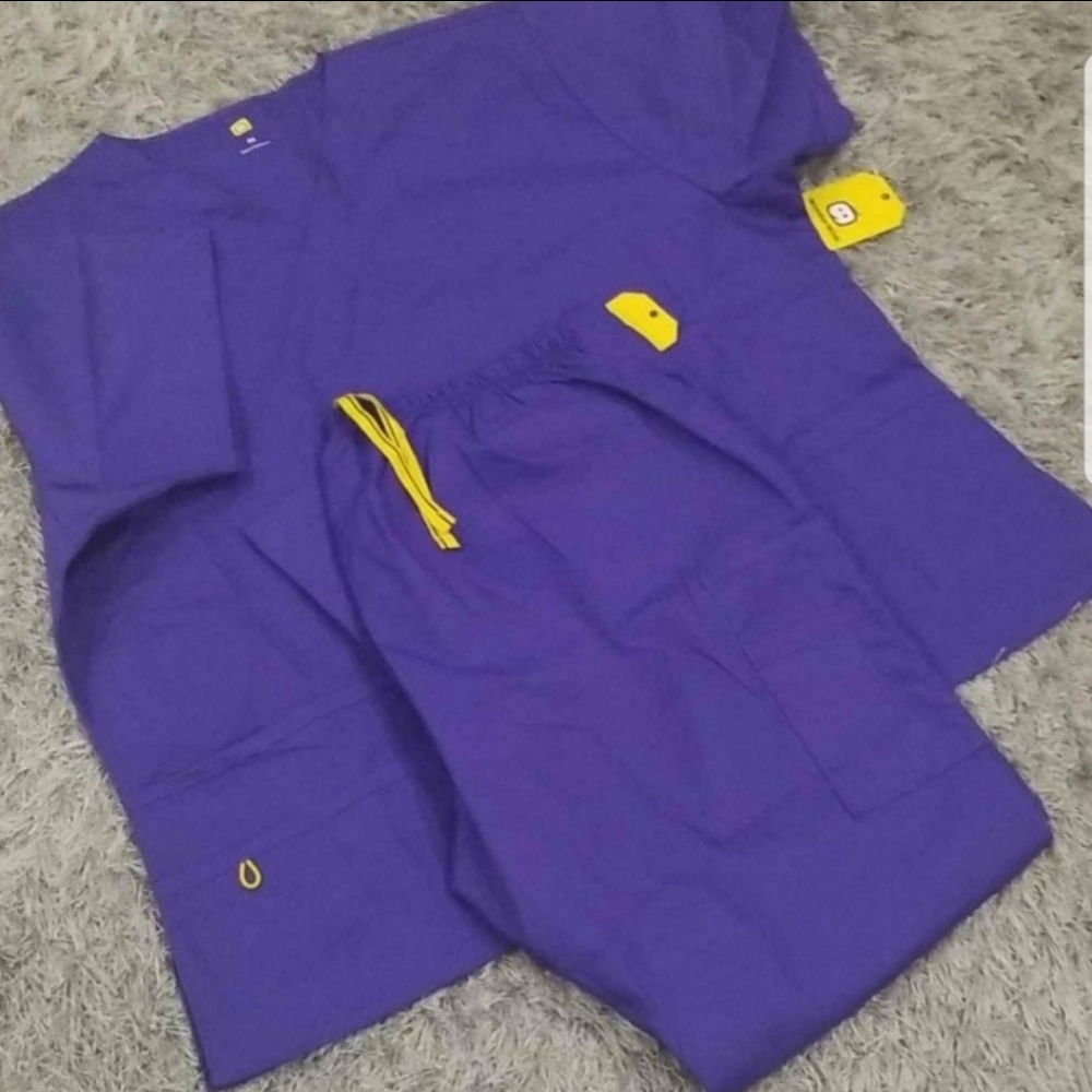 Women Scrub sets (Color: Purple)
